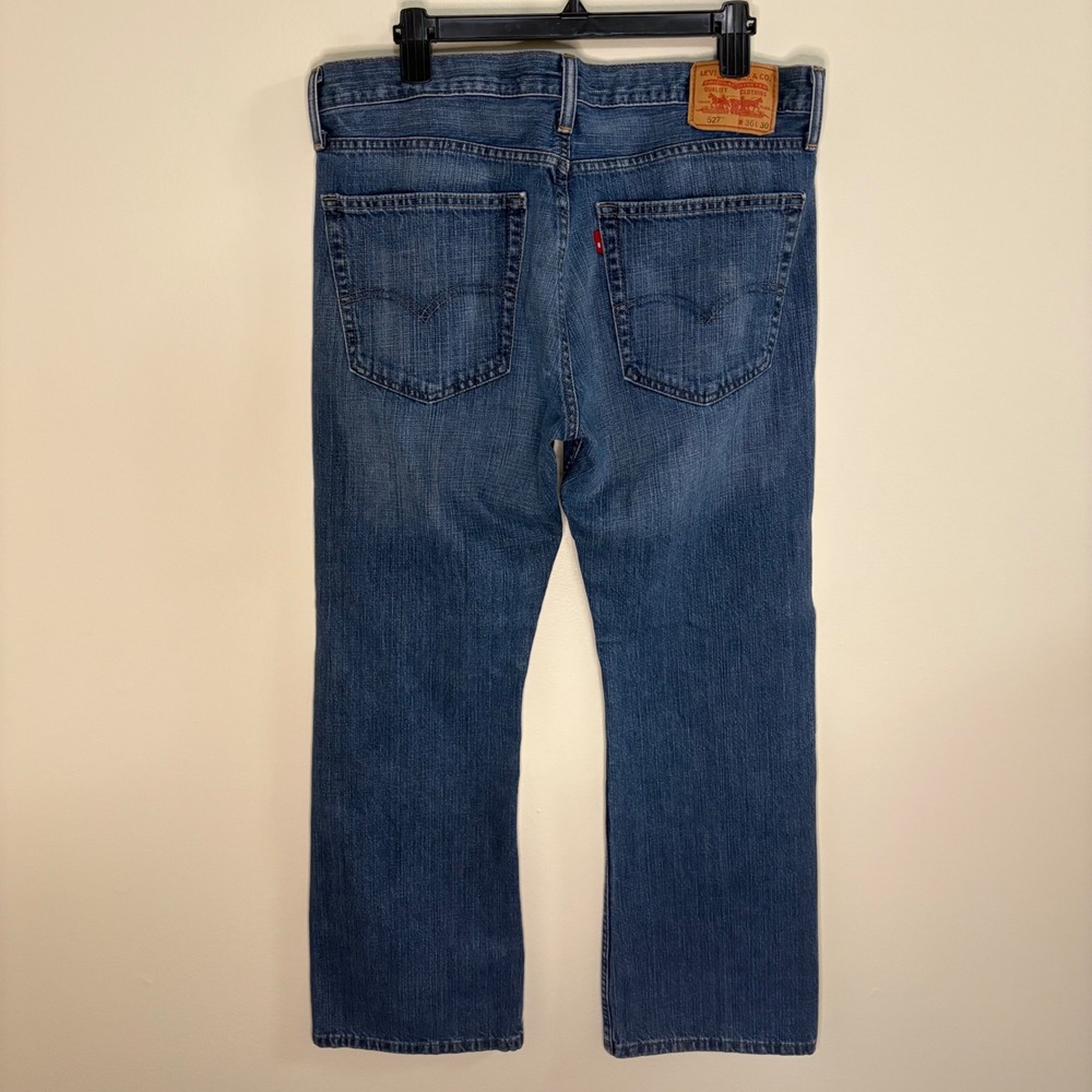 Y2K Levi's Jeans Mens 36x30 Blue 527 Slim Bootcut Denim Casual Classic 2000s